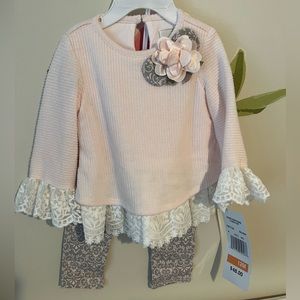 Rare editions pantsuit. NWT. 12m